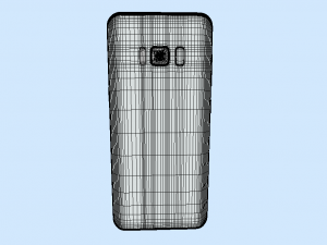 Samsung Galaxy S8 Mobile Phone - Redefining Smartphone Elegance and Innovation 3D Model