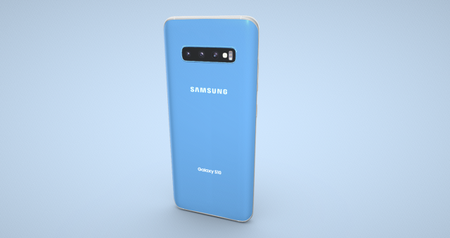 Samsung Galaxy S10 Mobile - Elevate Your Smartphone Experience 3D-Modell .c4d .max .obj .3ds .fbx .stl .blend 