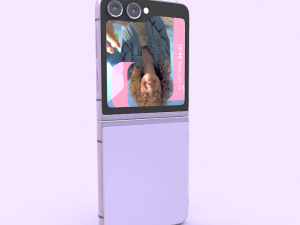 Samsung Galaxy Z Flip 5G Mobile Phone - Redefining Foldable Technology 3D Модель