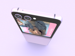 Samsung Galaxy Z Flip 5G Mobile Phone - Redefining Foldable Technology 3D Модель