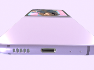 Samsung Galaxy Z Flip 5G Mobile Phone - Redefining Foldable Technology 3D Модель