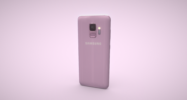 Samsung Galaxy S9 Mobile Phone - Unleash Your Potential 3D Model .c4d .max .obj .3ds .fbx .stl .blend 