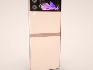 Samsung Galaxy Z Flip 3 - Unfold the Future of Mobile Technology 3D Model