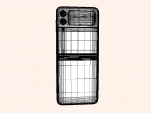 Samsung Galaxy Z Flip 3 - Unfold the Future of Mobile Technology 3D Model