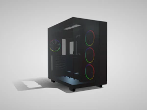 Gabinete de PC para jogos definitivo - Eleve sua experi&ecirc;ncia de jogo Modelo 3D