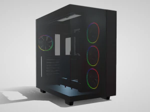Gabinete de PC para jogos definitivo - Eleve sua experi&ecirc;ncia de jogo Modelo 3D