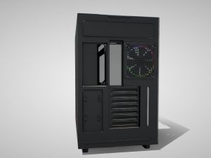 Ultimate Gaming PC Cabinet - Elevate Your Gaming Experience Modèle 3D