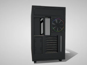 Gabinete de PC para jogos definitivo - Eleve sua experi&ecirc;ncia de jogo Modelo 3D