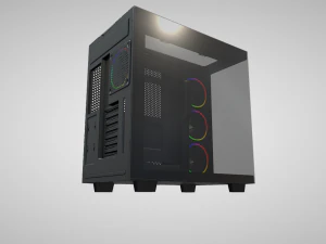 Gabinete de PC para jogos definitivo - Eleve sua experi&ecirc;ncia de jogo Modelo 3D