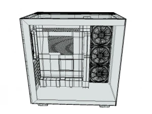 Gabinete de PC para jogos definitivo - Eleve sua experi&ecirc;ncia de jogo Modelo 3D