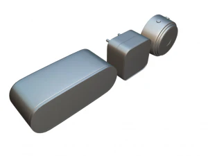 Descubra a vigil&acirc;ncia invis&iacute;vel com c&acirc;meras espi&atilde;s Modelo 3D