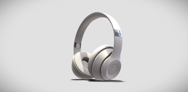 Unleash Your Sound with Beats Wireless Headphones Modèle 3D .c4d .max .obj .3ds .fbx .stl .blend 