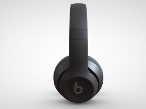 Unleash Your Sound with Beats Wireless Headphones Black 3D Model
