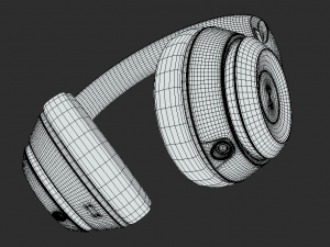 Unleash Your Sound with Beats Wireless Headphones Yellow 3D 模型