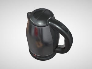 Kettle Black Electric - Effortless Boiling for Every Kitchen 3Dモデル