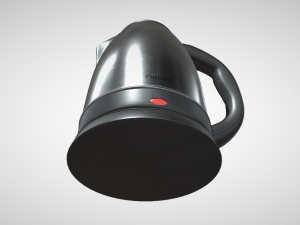 Kettle Black Electric - Effortless Boiling for Every Kitchen 3Dモデル