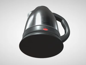 Kettle Black Electric - Effortless Boiling for Every Kitchen 3D Model