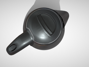 Kettle Black Electric - Effortless Boiling for Every Kitchen 3Dモデル