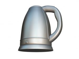 Kettle Black Electric - Effortless Boiling for Every Kitchen 3Dモデル