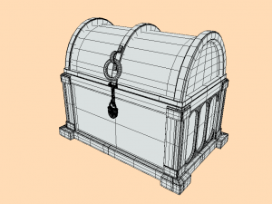 Chest Box - Organize and Store Your Essentials with Style Model 3D