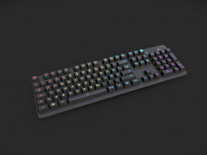 Cooler Master CK352 Gaming Keyboard - Dominate Your Gameplay with Precision 3D Модель
