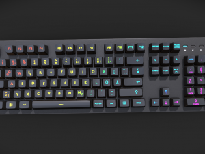 Cooler Master CK352 Gaming Keyboard - Dominate Your Gameplay with Precision 3D Model