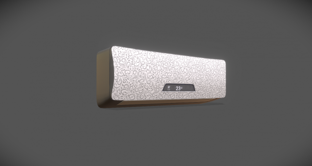 Enjoy Comfortable Cooling with Split Air Conditioners 3D-Modell .c4d .max .obj .3ds .fbx .stl .blend 