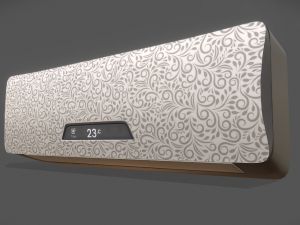 Enjoy Comfortable Cooling with Split Air Conditioners 3D-Modell