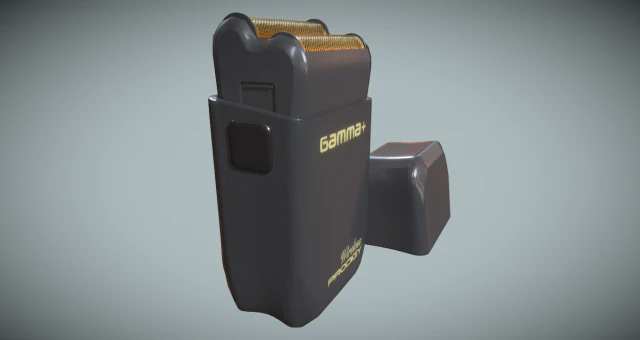 Gamma Wireless Shaver - Experience Precision Grooming On-the-Go 3D Model .c4d .max .obj .3ds .fbx .stl .blend