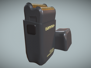 Gamma Wireless Shaver - Experience Precision Grooming On-the-Go 3D Model