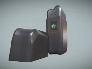 Gamma Wireless Shaver - Experience Precision Grooming On-the-Go 3D Model