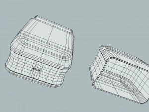 Gamma Wireless Shaver - Experience Precision Grooming On-the-Go 3D Model