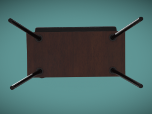 Vintage Retro Standing Cabinet TV - Nostalgic Entertainment in Style 3Dモデル
