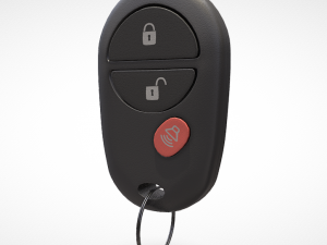 Smart Car Key - Unlock Convenience and Security on the Go 3D Model