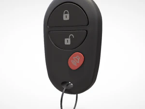 Smart Car Key - Unlock Convenience and Security on the Go 3D Model