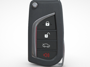 Smart Car Key - Unlock Convenience and Security on the Go Model 3D