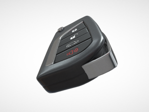 Smart Car Key - Unlock Convenience and Security on the Go Model 3D