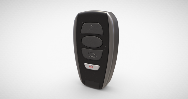Smart Car Key - Unlock Convenience and Security on the Go 3D 模型 .c4d .max .obj .3ds .fbx .stl .blend 