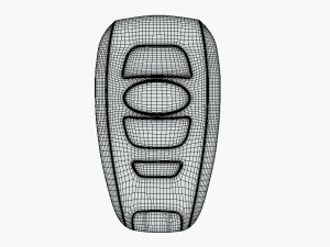 Smart Car Key - Unlock Convenience and Security on the Go 3D 模型