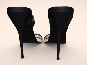 Womens High Heels - Elevate Your Style with Confidence and Glamour 3D-Modell