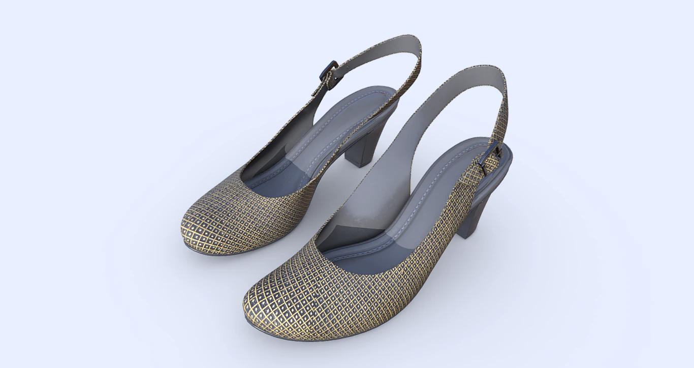 Discover the Perfect Pair Elevate Your Look with Stylish Heels 3D Model .c4d .max .obj .3ds .fbx .stl .blend 