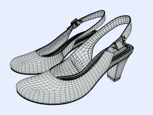 Discover the Perfect Pair Elevate Your Look with Stylish Heels 3D Model