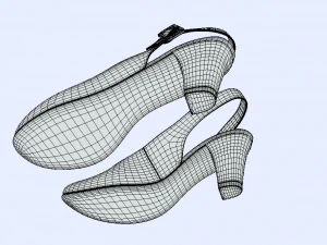 Discover the Perfect Pair Elevate Your Look with Stylish Heels 3D Model