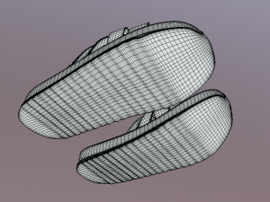 Embrace Comfort and Style with Womens Slippers Flip Flops 3Dモデル
