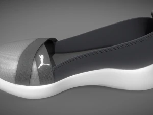 Step into Style with Puma Womens Shoes - Where Comfort Meets Fashion 3D Model