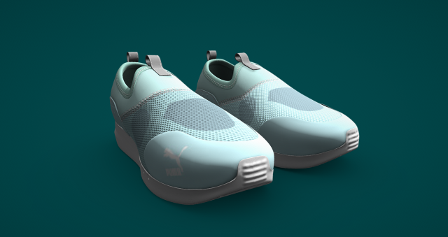 Elevate Your Style with Womens Puma Shoes - Where Fashion Meets Function 3D Model .c4d .max .obj .3ds .fbx .stl .blend 