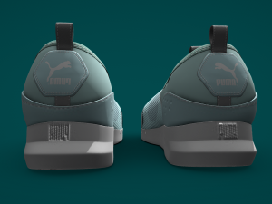 Elevate Your Style with Womens Puma Shoes - Where Fashion Meets Function 3D Model