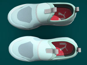 Elevate Your Style with Womens Puma Shoes - Where Fashion Meets Function 3D Model