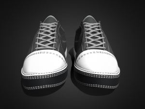 Classic Black Sneakers Timeless Style for Every Occasion Modèle 3D