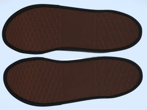 Embrace Casual Cool Blue Sneakers for Effortless Style 3D Model